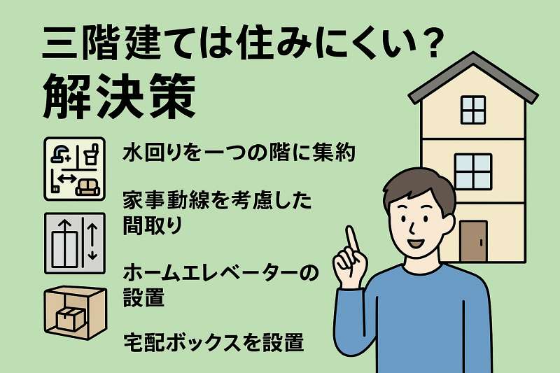 「三階建ては住みにくい」を克服する計画術