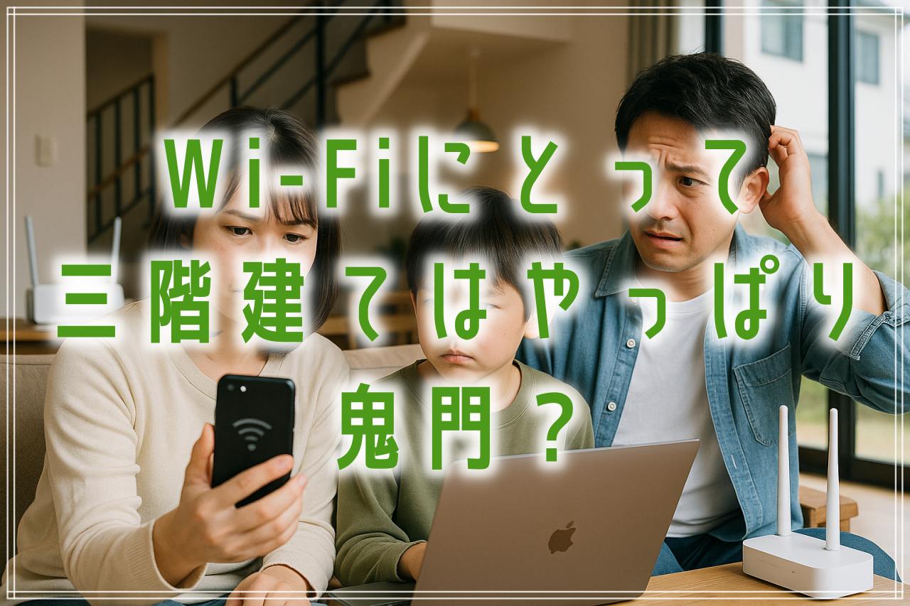三階建てのWi-Fiが届かない！原因とすぐできる改善策を徹底解説