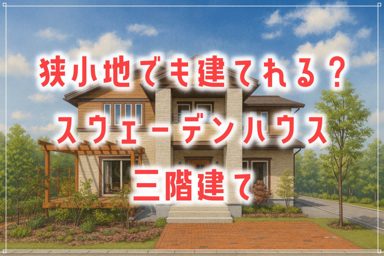 スウェーデンハウスの三階建て|価格や間取り・後悔しない注意点