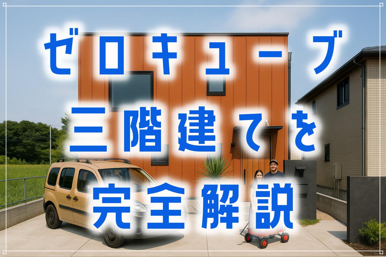 ゼロキューブの三階建て|価格・間取り・注意点を完全解説
